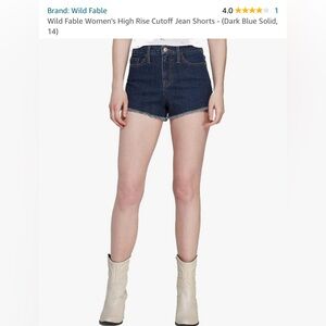 Wild Fable (target brand) high rise cutoff short